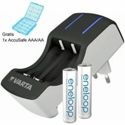Panasonic Eneloop Standard Micro AAA Und Varta 2-4fach Ladegerät Inklusive AccuSafe