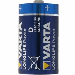 Varta Longlife Power (ehem. High Energy) Mono D LR20 1,5 Volt Batterie 1 Stück Lose Ware, Bis Zu 10 Jahre Lagerfähig