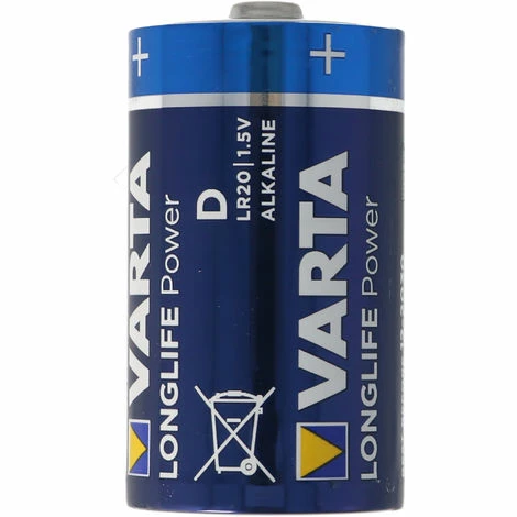 Varta Longlife Power (ehem. High Energy) Mono D LR20 1,5 Volt Batterie 1 Stück Lose Ware, Bis Zu 10 Jahre Lagerfähig 3 Varta Longlife Power (ehem. High Energy) Mono D LR20 1,5 Volt Batterie 1 Stück Lose Ware, Bis Zu 10 Jahre Lagerfähig