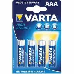 VARTA Batterien HIGH ENERGY Micro Blister 4 Stück 1.5 V