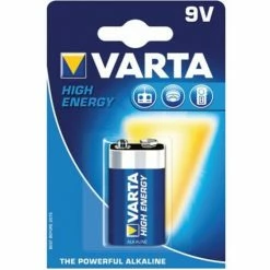 VARTA Batterien HIGH ENERGY E-Block Blister 1 Stück 9 V