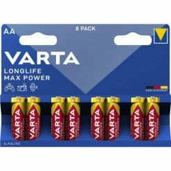 Varta LONGLIFE Max Power Micro (AAA) Alkaline Batterie - 8 Stück -VARTA Shop 18817647 3