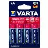 Varta 4706 Max Tech Mignon AA 1,5V LR6 Alkali 4er Blister -VARTA Shop 28326356 1