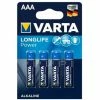Varta 4903 Longlife Power Micro AAA 1,5V LR03 Alkali-Mangan 1220mAh 4er Blister