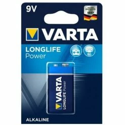 Varta 4922 Longlife Pow.E-Block 9V 6LR61 Alkali-Mangan 1 Stück Als Blisterverp.