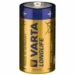 Varta Batterie Alkaline, Baby, C, LR14, 1.5V (04114 101 412)