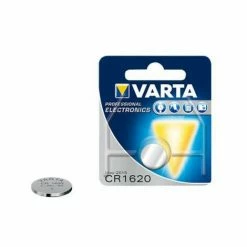Varta CR 1620 VAR - Lithium-Knopfzelle, 3 V, 70 MAh, 16x2,0 Mm (06620 101 401)