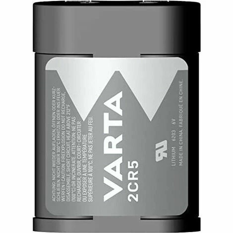 Varta 2CR 5 - Lithium Batterie, 2CR 5, 1600 mAh, 1er-Pack (06203 301 401) Varta 2CR 5 - Lithium Batterie, 2CR 5, 1600 MAh, 1er-Pack (06203 301 401) -VARTA Shop 32573826 1