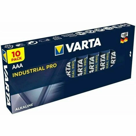 10 x Batterien Micro Pro AAA LR3 LR03 MN2400 VARTA 4003 Industrial Pro 10 X Batterien Micro Pro AAA LR3 LR03 MN2400 VARTA 4003 Industrial Pro -VARTA Shop 33761910 1