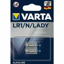 1 X 2er Blister Varta Lady 4001 LR1 E90 N MN9100 1,5V Knopfzelle Batterie 850mAh