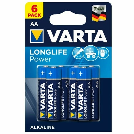 LR06 AA VARTA Alkaline HIGH ENERGY Batterie (Blister 6 Stk.) LR06 AA VARTA Alkaline HIGH ENERGY Batterie (Blister 6 Stk.) -VARTA Shop 39554183 1