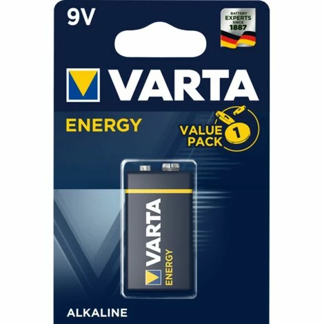 Blisterbatterien varta alkaline energy 6lr61 9v Blisterbatterien Varta Alkaline Energy 6lr61 9v -VARTA Shop 39565856 1