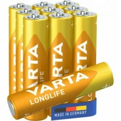 Varta Batterie Alkaline, Micro, AAA, LR03, 1.5V, 10er (04103 101 461)
