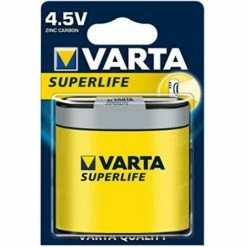 Varta Superlife Flachbatterie 2700 MAh 3R12 4,5V Typ 2012 Im 1er Blister