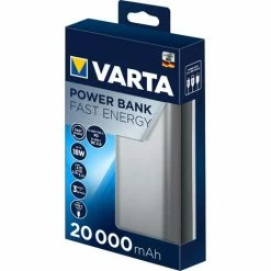 Varta Power Bank Fast Energy 20000 Powerbank 20000 MAh Quick Charge 3.0 LiPo USB-C® Grau 4 Varta Power Bank Fast Energy 20000 Powerbank 20000 MAh Quick Charge 3.0 LiPo USB-C® Grau -VARTA Shop 46057573 3