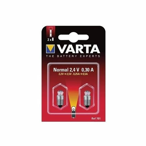 VARTA - LAMP742 742 GLÜHLAMPE SCHRAUBSOCKEL 2,25V 0,25A 2ER PACK 143944, ARGON, CLEAR VARTA - LAMP742 742 GLÜHLAMPE SCHRAUBSOCKEL 2,25V 0,25A 2ER PACK 143944, ARGON, CLEAR -VARTA Shop 49530522 1
