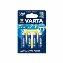 Varta Alkaline-Batterien VARTA R3 (AAA) 4pcs High Energy (BAVA 4903) (BAVA 4903)