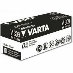 VARTA Knopfzelle Silver Oxide, 309 SR48, 1.55V, 10 Stück