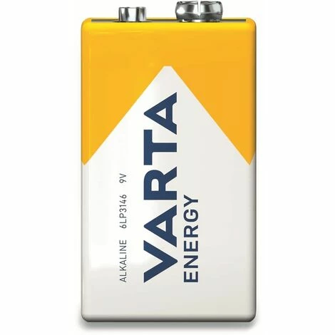 VARTA Batterie Alkaline, E-Block, 6LR61, 9V, Energy, 2 Stück VARTA Batterie Alkaline, E-Block, 6LR61, 9V, Energy, 2 Stück -VARTA Shop 57205825 2
