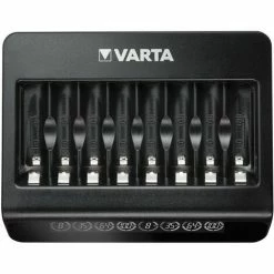 Varta VAR LCD MC PLUS - Tischladegerät, Prozessorgesteuert, LCD-Anzeige (57681101401)