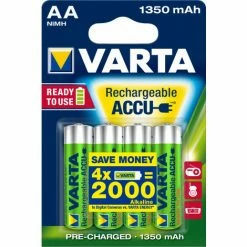 Varta Mignon (AA)-Akku NiMH Ready2Use HR06 1350 MAh 1.2 V 4 St. (56746101404) (56746 101 404)