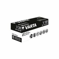Varta Batterie Silver Oxide, Knopfzelle, V381, 1.55V (00381 101 111 PACK)