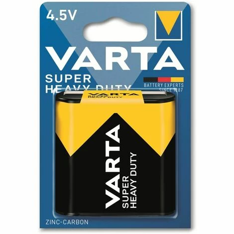 VARTA Batterie Zink-Kohle, 3R12, 4.5V, Superlife, 1 Stück VARTA Batterie Zink-Kohle, 3R12, 4.5V, Superlife, 1 Stück -VARTA Shop 63726311 1