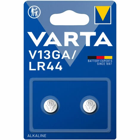 Varta V13GA/LR44 Batterie - 2er-Blister Varta V13GA/LR44 Batterie - 2er-Blister -VARTA Shop 67999499 1
