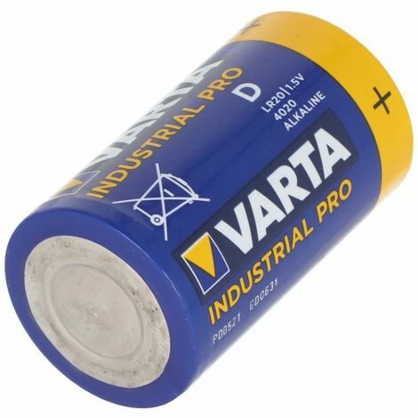 Varta 4020 Industrial 1,5 Volt max. 17500mAh Abmessungen ca. 61,5 x 34,2mm Alkaline Mono , D, LR20 Varta 4020 Industrial 1,5 Volt Max. 17500mAh Abmessungen Ca. 61,5 X 34,2mm Alkaline Mono , D, LR20 -VARTA Shop 8349732 3