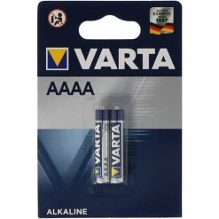 Varta 4061 Electronics AAAA Batterie 88422, Herst.Nr: 04061101402, Ca. 41,5x8,3mm