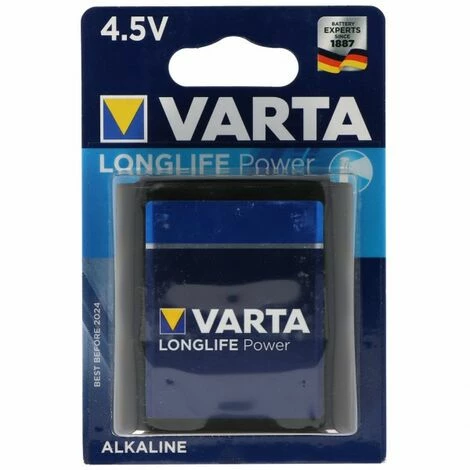 Varta Longlife Power ehem. High Energy 4912 Flachbatterie 4,5V, MN1203, 3LR12, 3LR12P 10er Box Varta Longlife Power Ehem. High Energy 4912 Flachbatterie 4,5V, MN1203, 3LR12, 3LR12P 10er Box -VARTA Shop 8349982 5