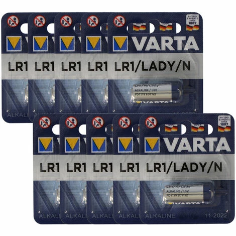 Varta 4001 High Energy LR1, 522, N, AM5 10er Pack Varta 4001 High Energy LR1, 522, N, AM5 10er Pack -VARTA Shop 8349984 1