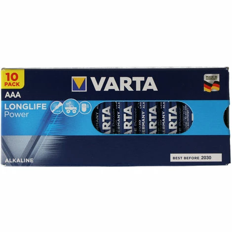 Varta Longlife Power (ehem. High Energy) Micro AAA Batterien 4903 High Energy 10er Box Varta Longlife Power (ehem. High Energy) Micro AAA Batterien 4903 High Energy 10er Box -VARTA Shop 8350120 1