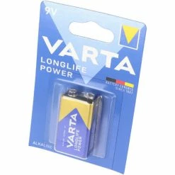 Varta 9V E-Block Batterie 4922 Longlife Power (ehem. High Energy) 1-er Blister 10er Packung