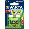 Varta NiMH Akku, AA/Mignon/HR06, 1,2 V, 2.400 MAh (PACK à 4 STÜCK) -VARTA Shop 9472256 1