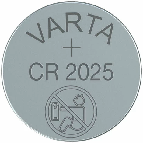 Varta Knopfzelle Lithium, CR2025, 3 V, 170 mAh Varta Knopfzelle Lithium, CR2025, 3 V, 170 MAh -VARTA Shop 9472295 1