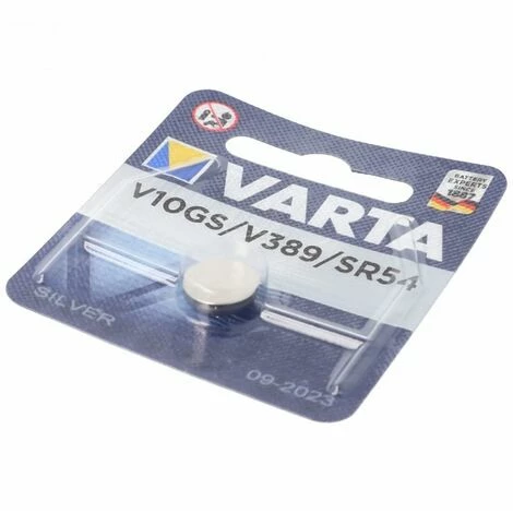 Varta V10GS, LR54, 189, 89, LR1130 Knopfzelle V389 SR54 Varta V10GS, LR54, 189, 89, LR1130 Knopfzelle V389 SR54 -VARTA Shop 9476836 2