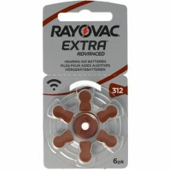 Rayovac Hörgerätebatterie Varta HA312, PR41, 4607, Acoustic Special Max. 180mAh, 5000252003205