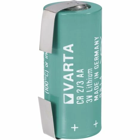 Varta CR2/3 LF Spezial-Batterie CR 2/3 AA LF U-Lötfahne Lithium 3 V 1350 MAh 1 St. 3 Varta CR2/3 LF Spezial-Batterie CR 2/3 AA LF U-Lötfahne Lithium 3 V 1350 MAh 1 St.