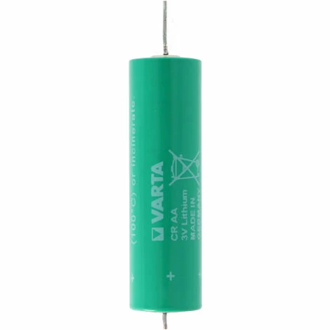 Varta CR AA Lithium Batterie mit Axial Draht passend für Wärmezähler Varta CR AA Lithium Batterie Mit Axial Draht Passend Für Wärmezähler -VARTA Shop 9850873 1