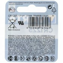Varta CR1225 Professional Electronics Batterie 06225101401 IEC CR 1225 10 Varta CR1225 Professional Electronics Batterie 06225101401 IEC CR 1225 -VARTA Shop 9851076 4